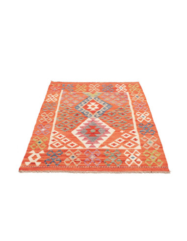 Kilim 104x149 Cm Kilim Afghanistan Hand-carded Wool, Cotton