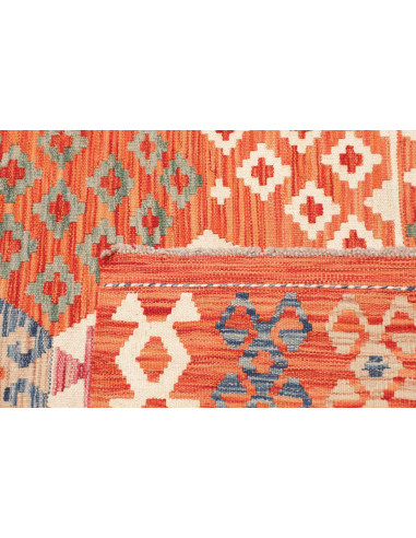 Kilim 104x149 Cm Kilim Afghanistan Hand-carded Wool, Cotton