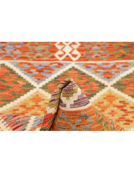 Kilim 105x145 Cm Kilim Afghanistan Hand-carded Wool 0.3