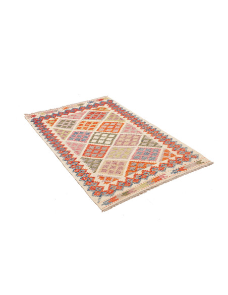 Kilim 98x151 Cm Kilim Afghanistan, Hand-carded Wool On