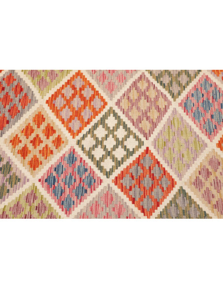 Kilim 98x151 Cm Kilim Afghanistan, Hand-carded Wool On