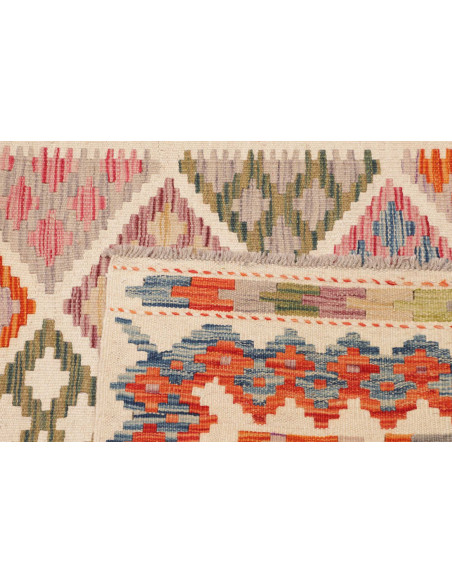Kilim 98x151 Cm Kilim Afghanistan, Hand-carded Wool On