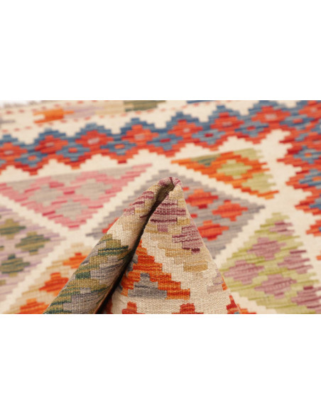 Kilim 98x151 Cm Kilim Afghanistan, Lana Cardata A Mano Su