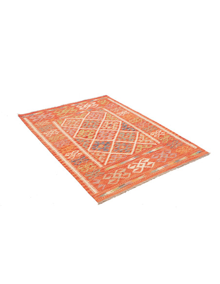 Kilim 108x150 Cm Kilim Afghanistan, Lana Cardata A Mano,