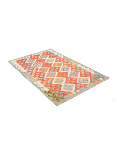 Kilim 101x150 Cm Kilim, Afghanistan, Hand-carded Wool