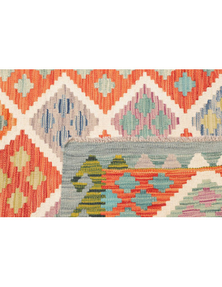 Kilim 101x150 Cm Kilim, Afghanistan, Hand-carded Wool