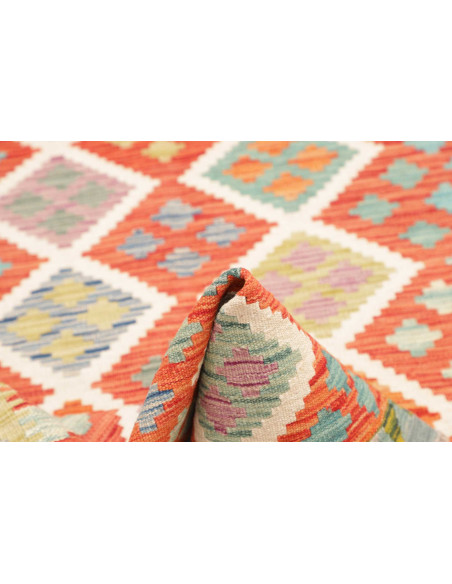 Kilim 101x150 Cm Kilim, Afghanistan, Hand-carded Wool