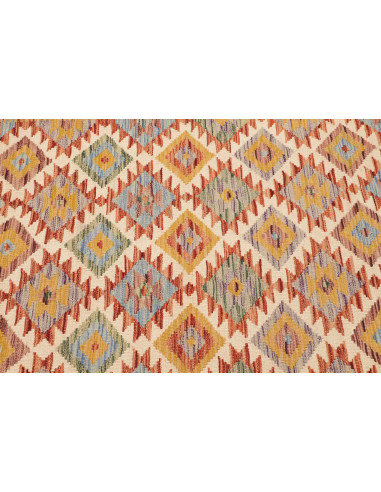 Kilim 104x145 Cm Kilim Afghanistan Hand-carded Wool Cotton