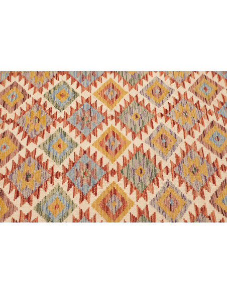 Kilim 104x145 Cm Kilim Afghanistan Hand-carded Wool Cotton