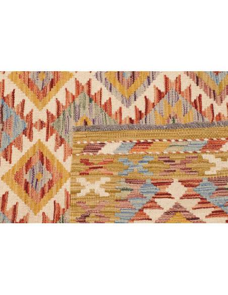 Kilim 104x145 Cm Kilim Afghanistan Hand-carded Wool Cotton