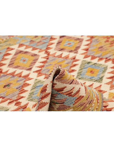 Kilim 104x145 Cm Kilim Afghanistan Hand-carded Wool Cotton