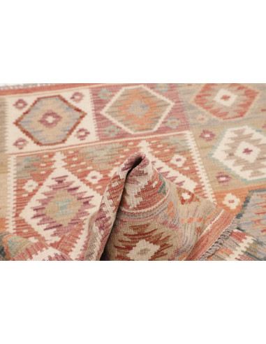 Kilim 106x148 Cm Kilim, Afghanistan, Lana Cardata A Mano