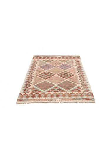 Kilim 101x150 Cm Kilim Afghanistan, Hand-carded Wool, 0.3 Cm
