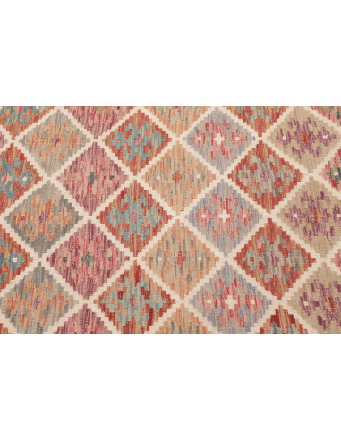Kilim 105x150 Cm Kilim, Afghanistan, Hand-carded Wool warp: