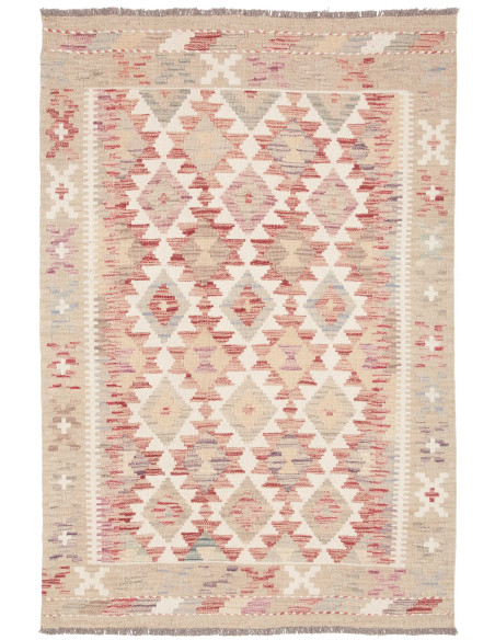Kilim 99x146 Cm Kilim, Afghanistan, Lana Cardata A Mano