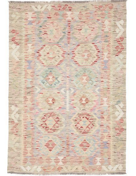 Kilim 104x150 Cm Kilim Afghanistan Lana Cardata A Mano