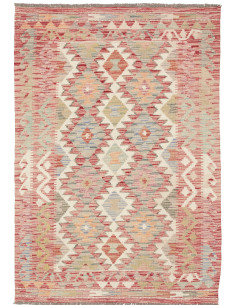 Kilim 102x147 Cm Kilim, Afghanistan, Lana Cardata A Mano,