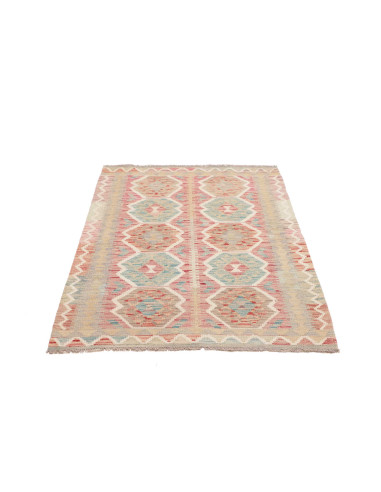 Kilim 98x138 Cm Kilim, Afghanistan, Lana Cardata A Mano,