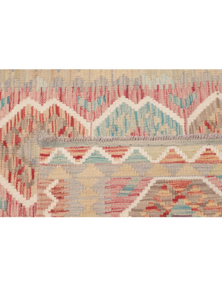 Kilim 98x138 Cm Kilim, Afghanistan, Lana Cardata A Mano,