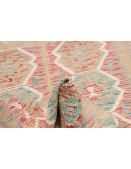 Kilim 98x138 Cm Kilim, Afghanistan, Lana Cardata A Mano,