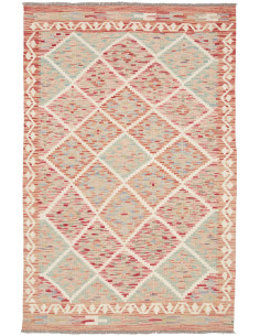 Kilim 102x152 Cm Kilim Afghanistan, Hand-carded Wool,