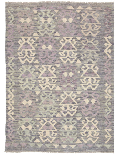 Kilim 126x174 Cm Kilim, Afghanistan, Hand-carded Wool,