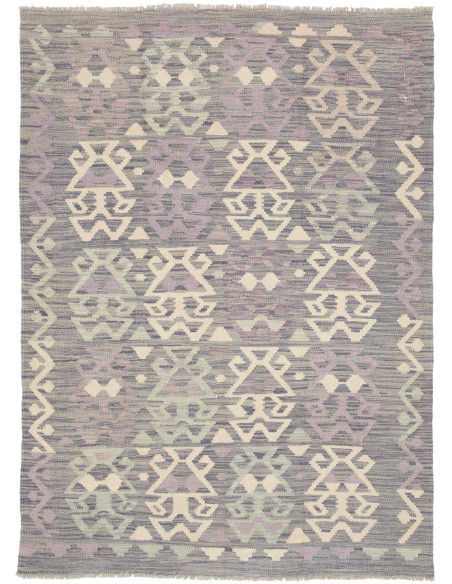 Kilim 126x174 Cm Kilim, Afghanistan, Hand-carded Wool,