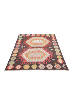 Kilim 121x179 Cm Kilim Afghanistan Hand-carded Wool warp: 2