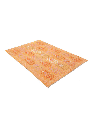 Kilim 128x185 Cm Kilim, Afghanistan, Lana Cardata A Mano,