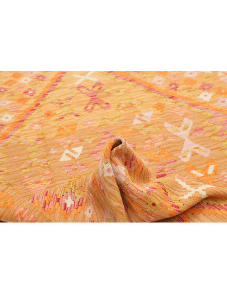 Kilim 129x176 Cm Kilim Afghanistan Lana Cardata A Mano