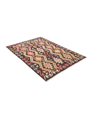 Kilim 129x175 Cm Kilim Afghanistan Lana Cardata A Mano