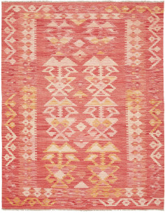 Kilim 135x172 Cm Kilim, Afghanistan, Hand-carded Wool warp:
