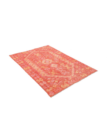 Kilim 121x175 Cm Kilim, Afghanistan, Lana Cardata A Mano Con