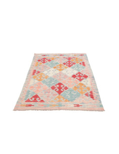 Kilim 101x149 Cm Kilim Afghanistan, Hand-carded Wool, 0.3 Cm 2