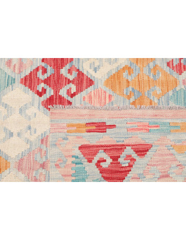 Kilim 101x149 Cm Kilim Afghanistan, Hand-carded Wool, 0.3 Cm