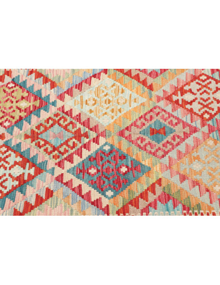 Kilim 99x155 Cm Kilim, Afghanistan, Hand-carded Wool warp: