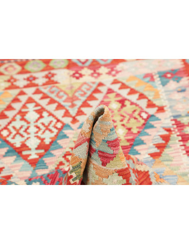 Kilim 99x155 Cm Kilim, Afghanistan, Hand-carded Wool warp: