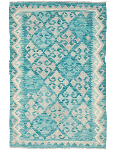 Kilim 98x152 Cm Kilim Afghanistan Hand-carded Wool warp: