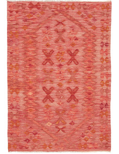 Kilim 100x147 Cm Kilim, Afghanistan, Hand-carded Wool warp: