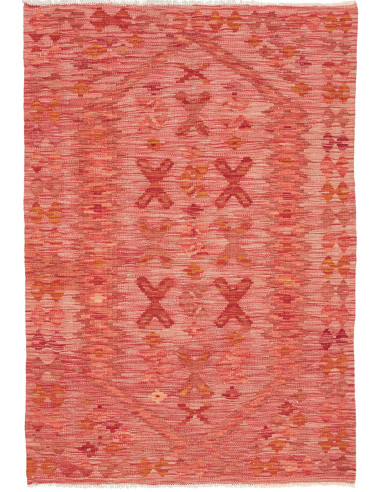 Kilim 100x147 Cm Kilim, Afghanistan, Hand-carded Wool warp:
