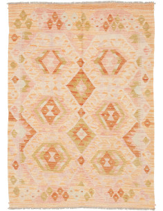 Kilim 106x146 Cm Kilim, Afghanistan, Hand-carded Wool warp: