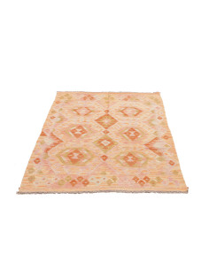 Kilim 106x146 Cm Kilim, Afghanistan, Hand-carded Wool warp: 2