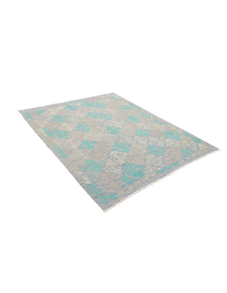 Kilim 155x197 Cm Kilim Afghanistan Hand-carded Wool warp