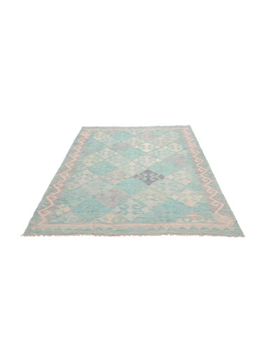 Kilim 152x198 Cm Kilim, Afghanistan, Hand-carded Wool warp: