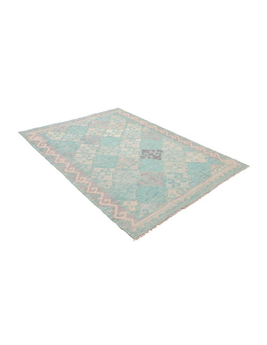 Kilim 152x198 Cm Kilim, Afghanistan, Hand-carded Wool warp: