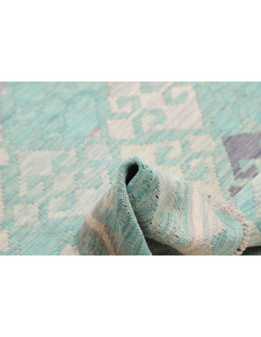 Kilim 152x198 Cm Kilim, Afghanistan, Hand-carded Wool warp: