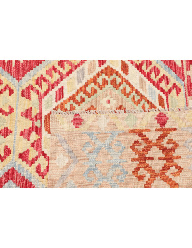 Kilim 123x169 Cm Afghan Kilim Wool Rug