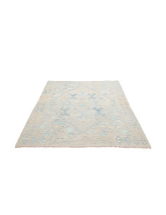 Kilim 154x198 Cm Kilim, Afghanistan, Hand-carded Wool, 2
