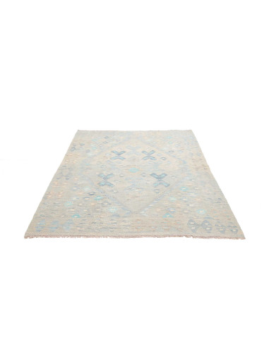 Kilim 154x198 Cm Kilim, Afghanistan, Lana Cardata A Mano,