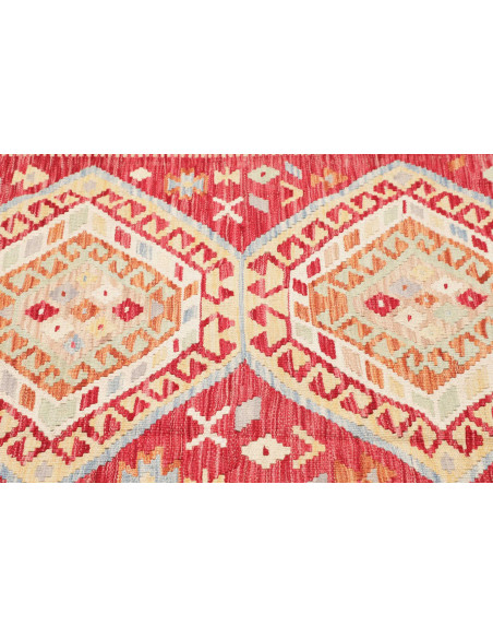 Kilim 126x167 Cm Kilim Afghanistan Hand-carded Wool Cotton